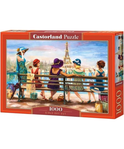 1000 Piece Jigsaw Puzzle Girls Day Out Ladies of Paris Elegant Ladies Paris Puzzle Adult Puzzle C-104468-2 $31.37 Jigsaw Puzzles