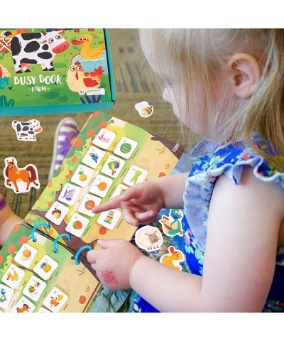 Quiet Book for Toddlers Early Learning Montessori Interactive Toys for Kids Autism Sensory Educational Toy Preschool Activity...