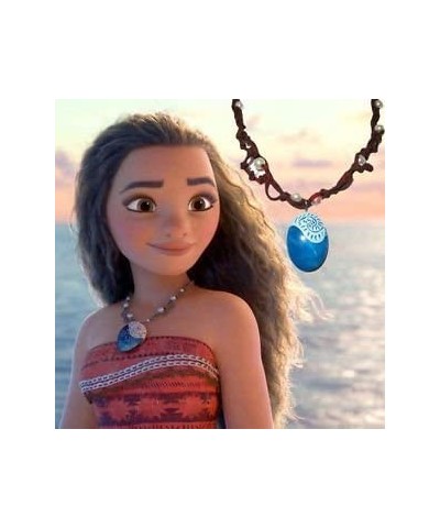 Hand Painted Moana Cosplay Necklace for Women and Girls $42.19 Kids' Dress-Up Accessories