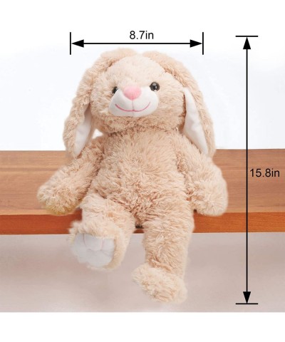 16" Easter Bunnies Stuffed Animals Brown Stuffed Bunny Rabbits for Easte Kawaii Bunny Plush with Floppy Ears $26.28 Stuffed A...