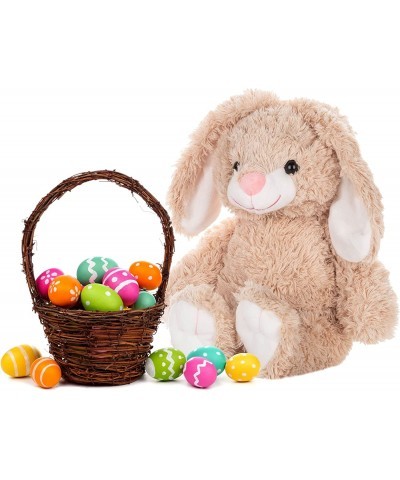 16" Easter Bunnies Stuffed Animals Brown Stuffed Bunny Rabbits for Easte Kawaii Bunny Plush with Floppy Ears $26.28 Stuffed A...