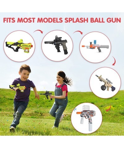 Gel Splatter Ball Blaster Gun Ammo(60000 Pieces) 7-8mm Splat Gun Water Beads for Kids Non Toxic Vase Filler Beads for Kitchen...