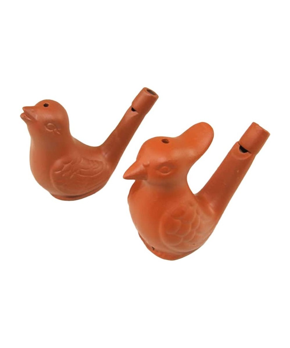 2pcs Novelty Water Bird Warbler Ceramic Water Whistle for Kids $20.86 Noisemaker Toys