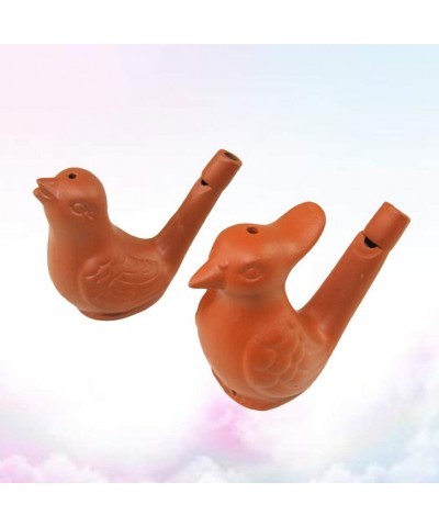 2pcs Novelty Water Bird Warbler Ceramic Water Whistle for Kids $20.86 Noisemaker Toys