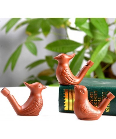 2pcs Novelty Water Bird Warbler Ceramic Water Whistle for Kids $20.86 Noisemaker Toys