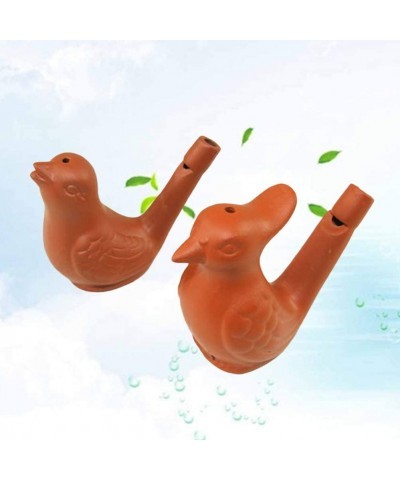 2pcs Novelty Water Bird Warbler Ceramic Water Whistle for Kids $20.86 Noisemaker Toys