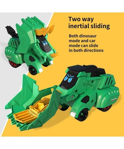 Transform Toys 4 Automatic Transform Toys Dinosaur Cars-Toy Cars Dinosaur Toy for Toddler Boy Toys Dino Toys T-rex Dinosaur T...