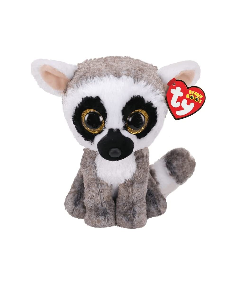 Ty Beanie Linus Lemur Reg 6" Plush $25.36 Stuffed Animals & Teddy Bears