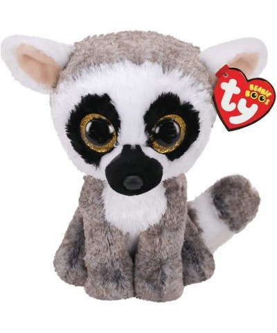 Ty Beanie Linus Lemur Reg 6" Plush $25.36 Stuffed Animals & Teddy Bears