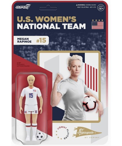 USWNT Players Megan Rapinoe 3.75 in Supersports Action Figure $31.54 Action Figures