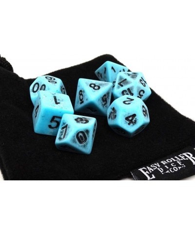 Ancient Topaz Dice Set | 7 Piece | Pristine Edition | Free Carrying Bag | Hand Checked Quality $27.35 Game Accessories