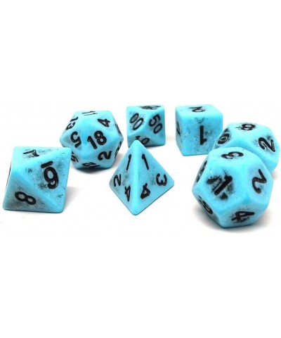 Ancient Topaz Dice Set | 7 Piece | Pristine Edition | Free Carrying Bag | Hand Checked Quality $27.35 Game Accessories