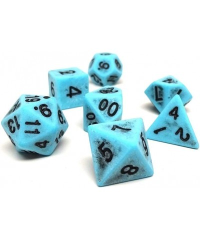 Ancient Topaz Dice Set | 7 Piece | Pristine Edition | Free Carrying Bag | Hand Checked Quality $27.35 Game Accessories