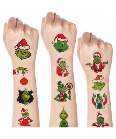 12 Sheets Christmas Temporary Tattoos for Kids Christmas Birthday Party Supplies Christmas Party Decorations Xmas Party Favor...