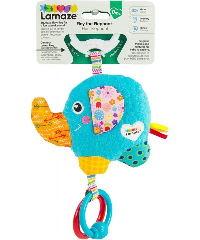 Eloy The Elephant™ – On-The-Go Baby Toy $19.73 Baby Rattles & Plush Rings