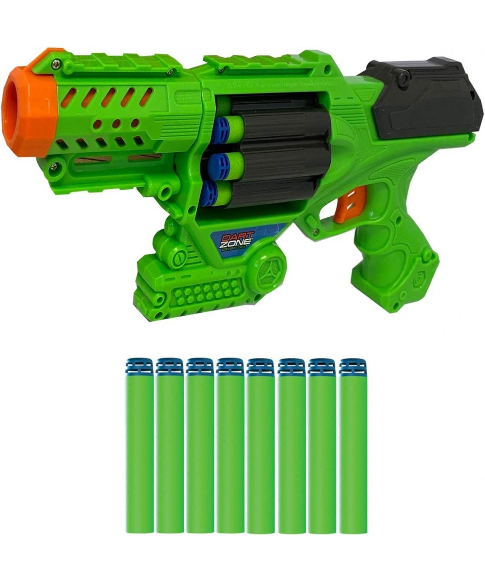 Rapid-8 Quickshot Auto-Advance Rotating Cylinder Dart Blaster with 8 Universal Waffle-Tip Darts 12 inches $22.97 Toy Foam Bla...