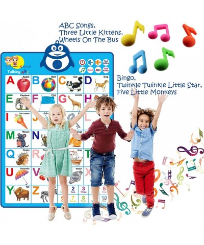 Electronic Interactive Alphabet Wall Chart ABC Learning for Toddler Best Educational Toy for Kids 3-5 yr Old Birthday Poster ...