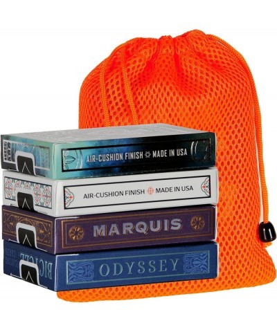 Bicycle Muralis Stargazer Observatory Odyssey Marquis Playing Card Custom Bundle with Orange Mesh Storage Pouch $48.76 Card G...