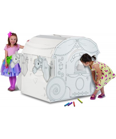 Coloring Playhouse Princess Carriage $87.29 Kids' Playhouses