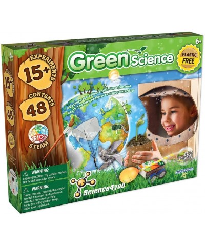 Science4you - Green Science -- 15+ Experiments for Children to Learn About Nature -- Fun Education Activity for Kids Ages 6+ ...