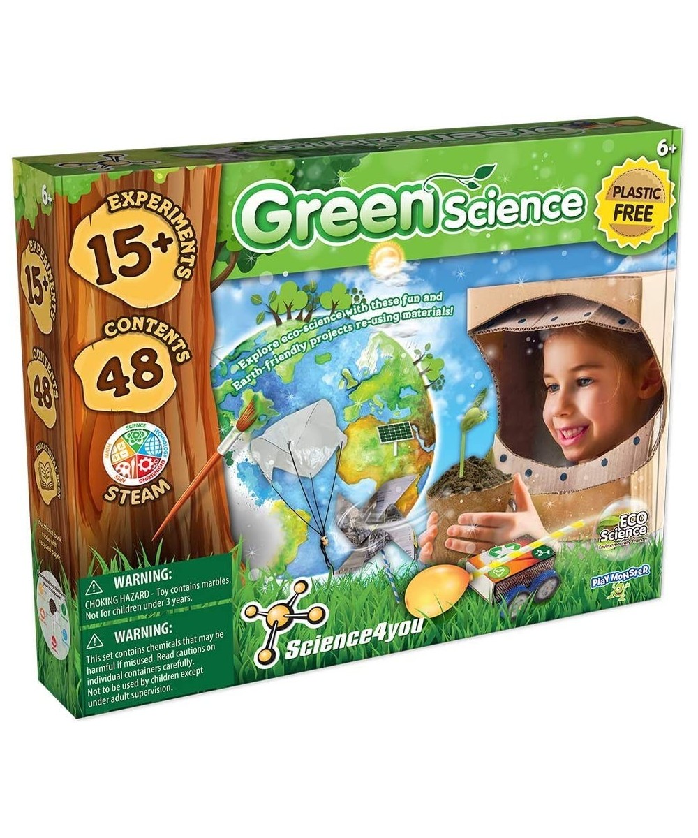 Science4you - Green Science -- 15+ Experiments for Children to Learn About Nature -- Fun Education Activity for Kids Ages 6+ ...