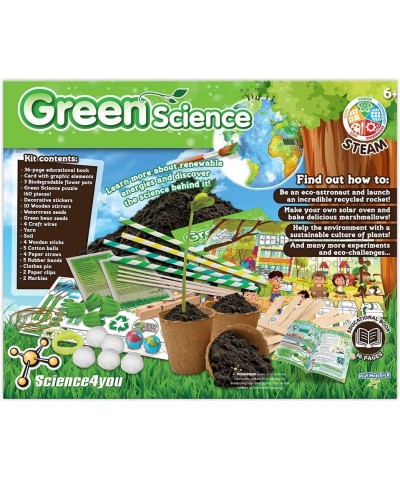 Science4you - Green Science -- 15+ Experiments for Children to Learn About Nature -- Fun Education Activity for Kids Ages 6+ ...