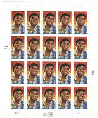 Collectible USA Postage Stamps 2006: Black Heritage Series: Actress Hattie McDaniel MNH Sheet Scott 3996 $23.24 Collectible P...