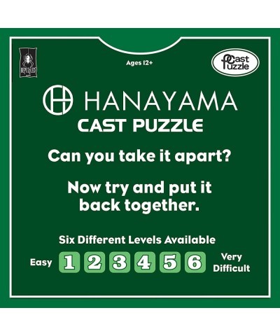 Infinity Hanayama Metal Brainteaser Puzzle Mensa Rated Level 6 for Ages 12 and Up from University Games $24.00 Brain Teaser P...