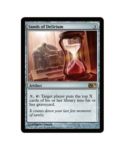 Magic: the Gathering - Sands of Delirium (216) - Magic 2013 - Foil $12.00 Magic Kits & Accessories