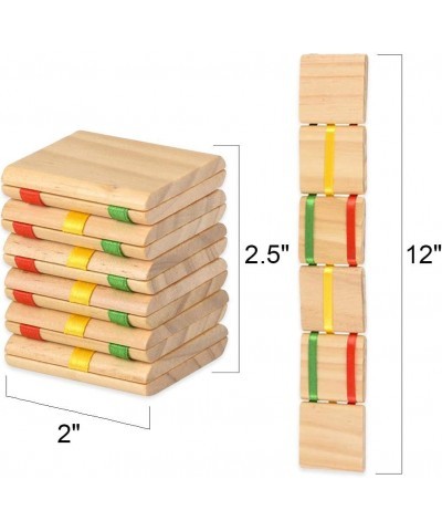 Wooden Jacob’s Ladder Toy Set of 2 Wood Retro Toys for Kids and Adults Optical Illusion Fidget Toys Magic Birthday Party Favo...