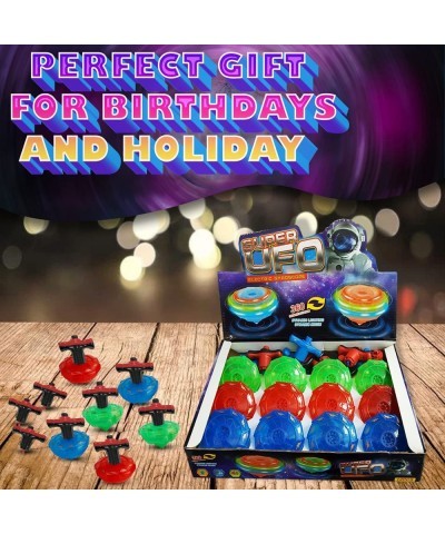 12-Pack LED Light Up Flashing UFO Spinning Tops with Gyroscope Novelty Bulk Toys Party Favors Birthday Supplies $29.45 Novelt...