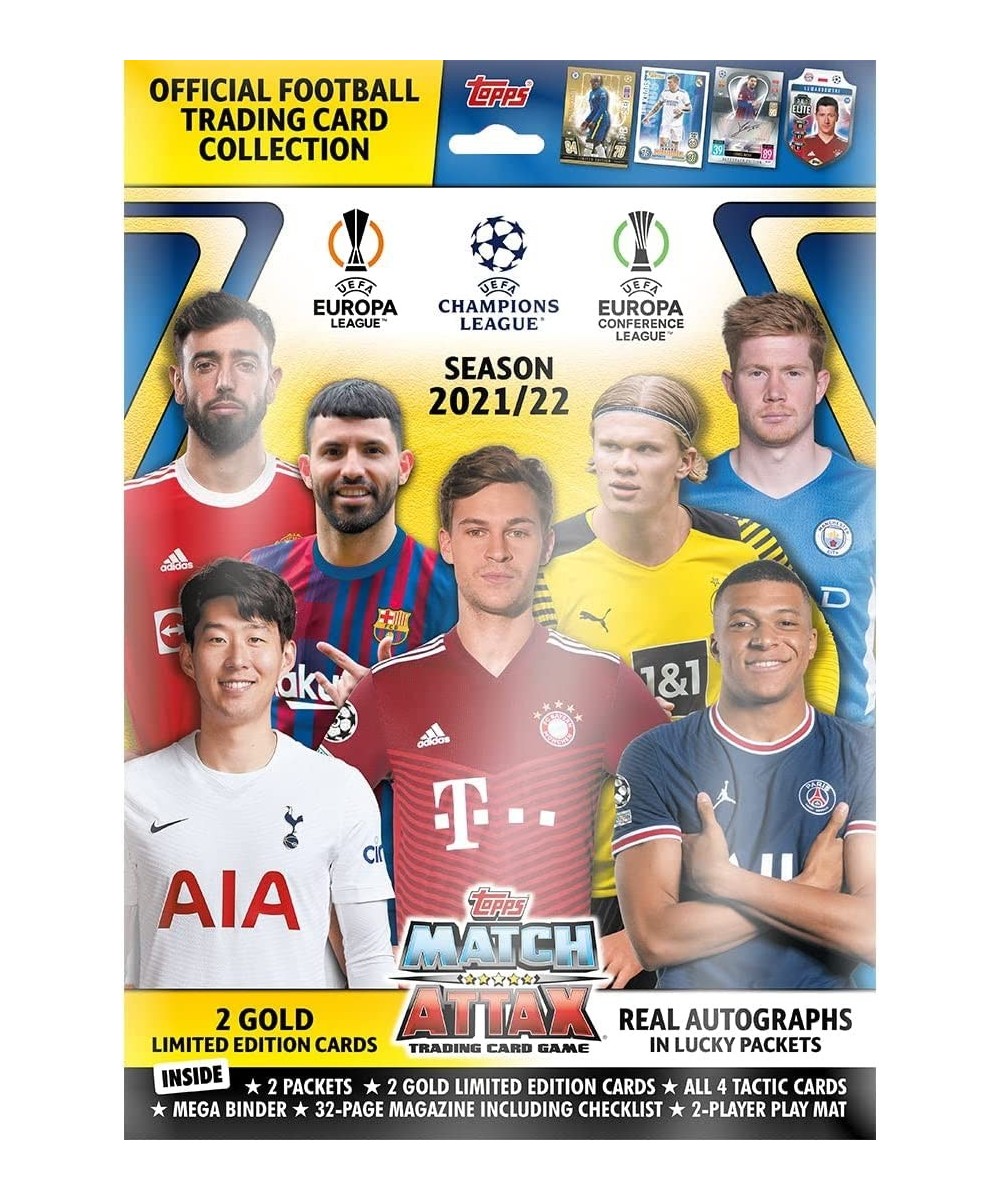 2021-22 Topps Match Attax Cards - Starter Pack Set (Collector's Binder + 30 Cards + Kante & Greenwood LE Cards) $55.66 Tradin...