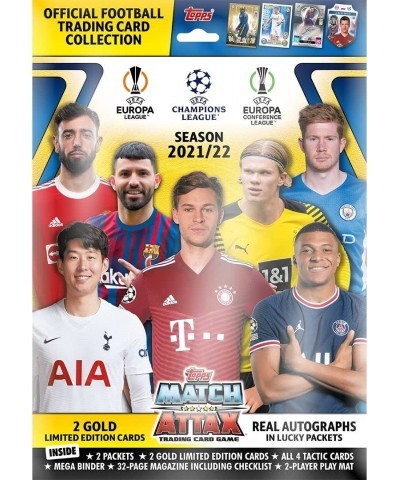 2021-22 Topps Match Attax Cards - Starter Pack Set (Collector's Binder + 30 Cards + Kante & Greenwood LE Cards) $55.66 Tradin...