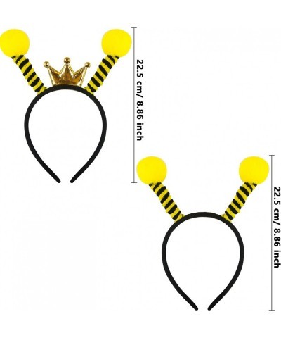 12 Pack Bee Antenna Headband Cute Bee Tentacle Headbands Crown Bee Hair Hoop for Halloween Party Costume Cosplay Accessory $3...