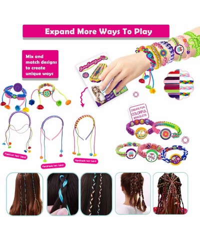 Friendship Bracelet DIY Making Kit for Girls Arts and Crafts Toy for Kids Ages 6-15 Jewelry Maker Toys with Loom Supply Set B...