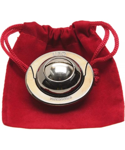 UFO Hanayama Brain Teaser Puzzle New 2019 Release Level 4 Difficulty Rating RED Velveteen Drawstring Pouch Bundled $33.13 Bra...