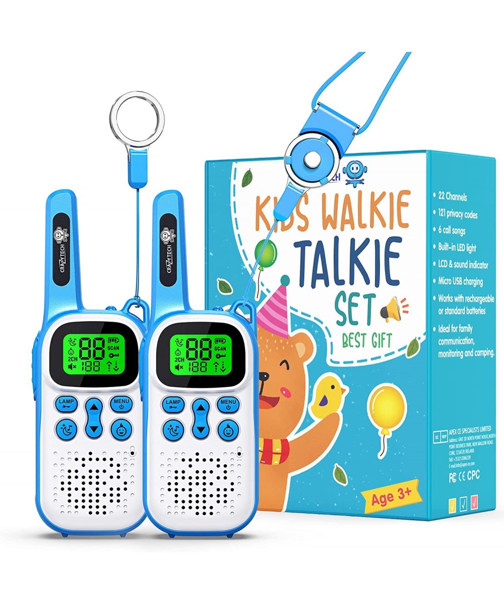 Kids Toys for 3-15 Year Old Boys Girls Walkie Talkies for Kids 22 Channels 2 Way Radio Gift Toys with Backlit LCD Flashlight ...