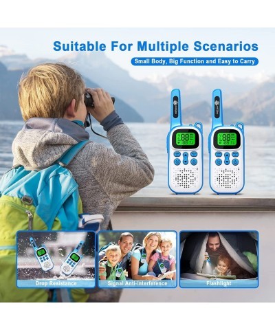 Kids Toys for 3-15 Year Old Boys Girls Walkie Talkies for Kids 22 Channels 2 Way Radio Gift Toys with Backlit LCD Flashlight ...