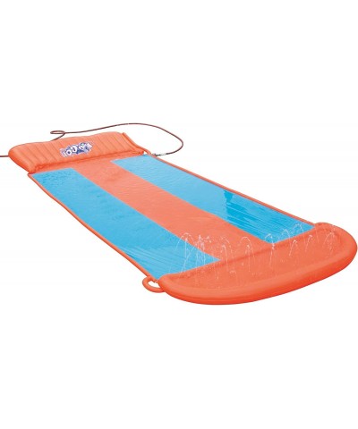 H2OGO! Triple Inflatable Water Slide | Includes Speed Ramp & Splash Landing | Great Outdoor Summer Toy for Family Fun $64.23 ...