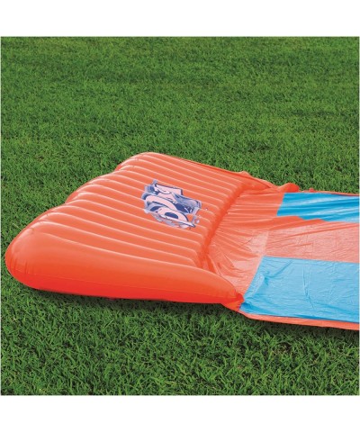 H2OGO! Triple Inflatable Water Slide | Includes Speed Ramp & Splash Landing | Great Outdoor Summer Toy for Family Fun $64.23 ...