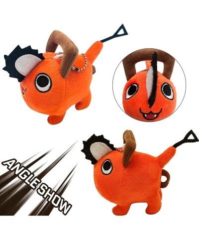 Plush Toys Lovely Stuffed Dolls Cartoon Figure Cute Pendant Keychains Orange Toy Plushie Gift for Friends $24.79 Plush Figure...