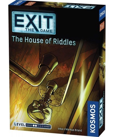 Exit: The House of Riddles | A Kosmos Game from | Family-Friendly Card-Based At-Home Escape Room Experience for 1 To 4 Player...