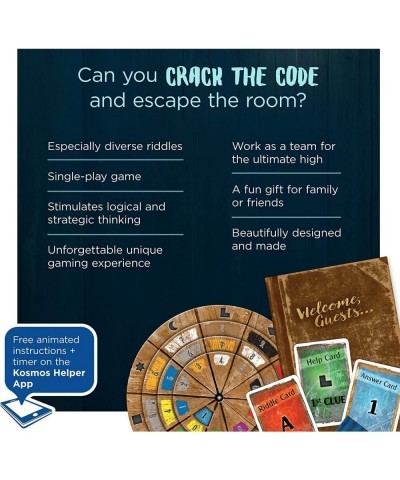 Exit: The House of Riddles | A Kosmos Game from | Family-Friendly Card-Based At-Home Escape Room Experience for 1 To 4 Player...