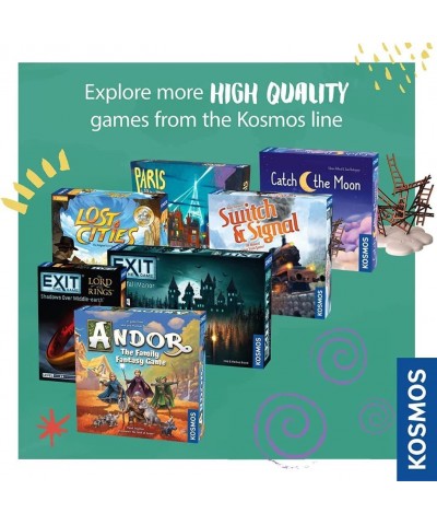 Exit: The House of Riddles | A Kosmos Game from | Family-Friendly Card-Based At-Home Escape Room Experience for 1 To 4 Player...