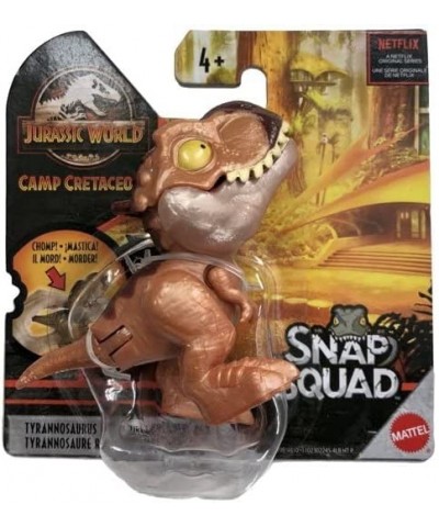 Jurassics World Camp Cretaceous Snap Squad Tyrannosaurus Rex (T-Rex) - 2" inch Chomper $33.51 Kids' Play Dinosaur & Prehistor...