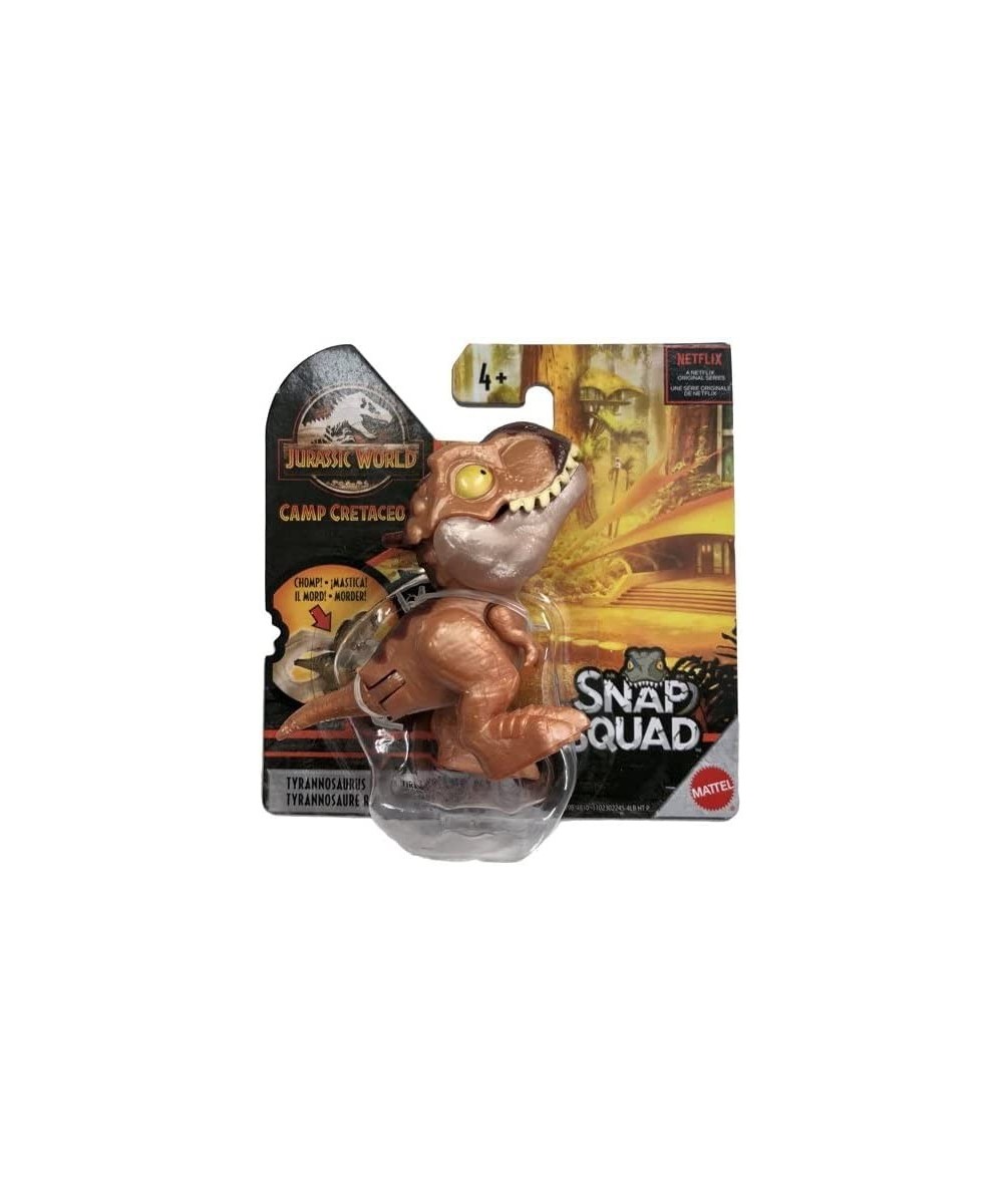 Jurassics World Camp Cretaceous Snap Squad Tyrannosaurus Rex (T-Rex) - 2" inch Chomper $33.51 Kids' Play Dinosaur & Prehistor...