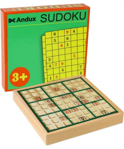 Wooden Sudoku Puzzle Board Game with Drawer SD-02 (Green) $60.59 Sudoku Puzzles