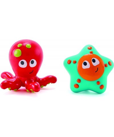 Ocean Floor Squirters | Colorful Baby & Toddler Bath Toys Colorful Baby & Toddler Bath Toys Silicone and Non-Toxic Set Water ...