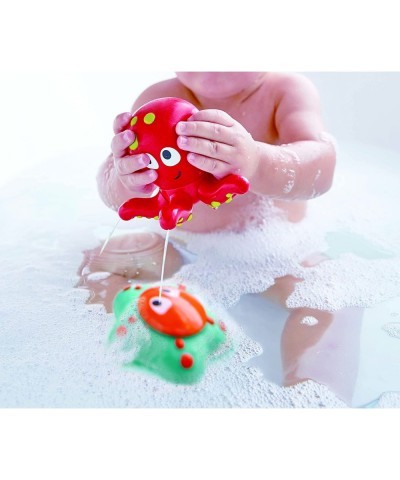 Ocean Floor Squirters | Colorful Baby & Toddler Bath Toys Colorful Baby & Toddler Bath Toys Silicone and Non-Toxic Set Water ...