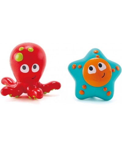 Ocean Floor Squirters | Colorful Baby & Toddler Bath Toys Colorful Baby & Toddler Bath Toys Silicone and Non-Toxic Set Water ...